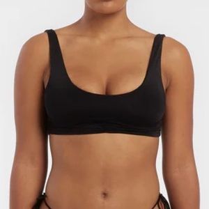 NWOT Riot Swim Black Pico Top